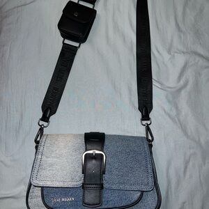 Denim crossbody bag